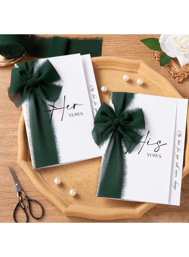 اسرلي وايت شريط شيفون أخضر داكن مزين بشراشيب - Image 3